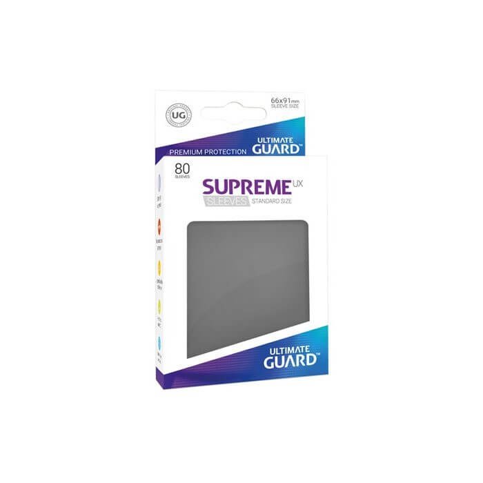 Copertina di Bustine Standard Ultimate Guard Supreme UX 80 (GRIGIO SCURO) Copertina di Bustine Standard Ultimate Guard Supreme UX 80 (GRIGIO SCURO)