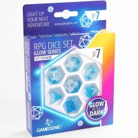 Set di Dadi Gamegenic Glow Series - Icy Crumbs