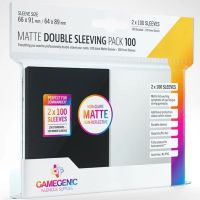 Bustine Gamegenic Matte Double Sleeving Pack 100