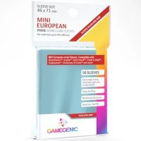 Bustine Gamegenic Prime Board Game Sleeves Mini European Ruby 50 (46x71)