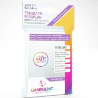 Bustine Gamegenic Matte Board Game Sleeves Standard European Purple 50 (62x94)