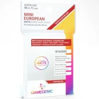 Bustine Gamegenic Matte Board Game Sleeves Mini European Ruby 50 (46x71)