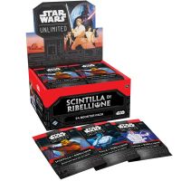 Star Wars Unlimited - Scintilla di Ribellione - Box da 24 Booster Pack | Mythic Bundle