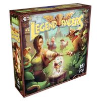 Legend Raiders Retro Scatola Inglese-Tedesco regolamento Italiano Danneggiato (G1)