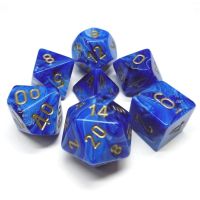 Set di Dadi Vortex (Blu, Oro)