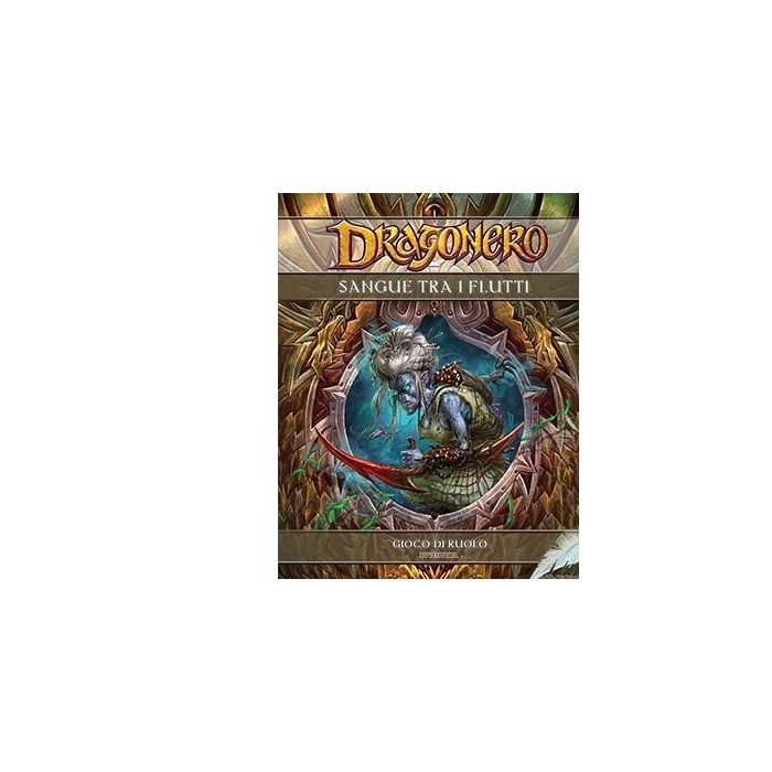 Copertina di Dragonero: Sangue tra i Flutti Copertina di Dragonero: Sangue tra i Flutti