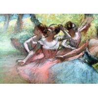 Puzzle Art Collection - Degas - Four Ballerinas on the Stage - 1000 Pezzi
