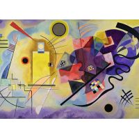 Puzzle Art Collection - Kandinsky, Wassily - Yellow, Red, Blue - 1000 Pezzi