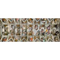 Puzzle Art Collection - Michelangelo - Volta della Cappella Sistina - 1000 Pezzi Panorama