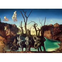 Puzzle Art Collection - Dalì - Swans Reflecting Elephants - 1000 Pezzi