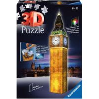 Puzzle 3D Monumenti - Big Ben Night Edition - 226 Pezzi