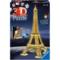 Puzzle 3D Monumenti - Tour Eiffel Night Edition - 226 Pezzi