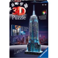 Puzzle 3D Monumenti - Empire State Building Night Edition - 216 Pezzi