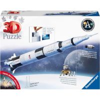 Puzzle 3D Apollo Saturn V Rocket - 504 Pezzi