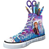 Puzzle 3D Sneaker Frozen 2 - Portapenne 112 Pezzi