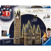 Puzzle 3D Harry Potter Hogwarts Castle - Astronomy Tower Night Edition - 626 Pezzi
