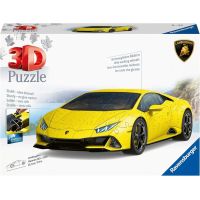 Puzzle 3D Lamborghini Huracán EVO Giallo - 156 Pezzi
