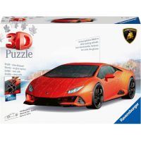 Puzzle 3D Lamborghini Huracán EVO Rossa - 156 Pezzi