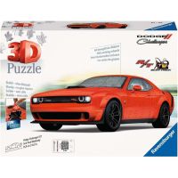 Puzzle 3D Dodge Challenger Scat Pack Red - 165 Pezzi