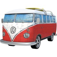 Puzzle 3D Camper Volkswagen - 187 Pezzi