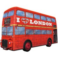 Puzzle 3D London Bus - 244 Pezzi
