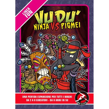 Copertina di Vudù: Ninja vs Pigmei Copertina di Vudù: Ninja vs Pigmei