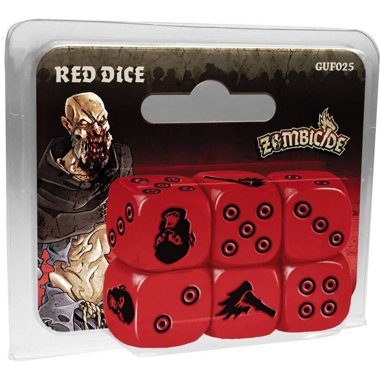 Copertina di Zombicide - Black Plague: Red Dice Copertina di Zombicide - Black Plague: Red Dice