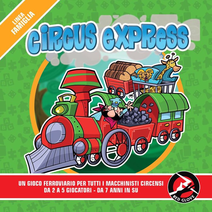 Copertina di Circus Express Copertina di Circus Express