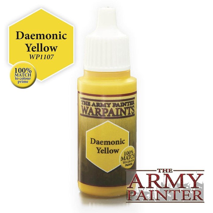 Copertina di Warpaints - Daemonic Yellow (18ml) Copertina di Warpaints - Daemonic Yellow (18ml)