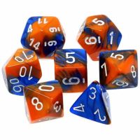 Set di Dadi Gemini (Blu, Arancione, Bianco)