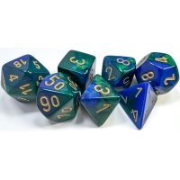 Set di Dadi Gemini (Blu, Verde, Oro)