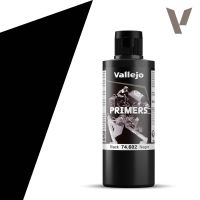 Vallejo Primer Color Black 200 ml