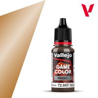 Vallejo Game Color Metal Bright Bronze 18 ml