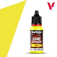 Vallejo Game Color Fluo Fluorescent Yellow 18 ml