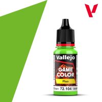 Vallejo Game Color Fluo Fluorescent Green 18 ml