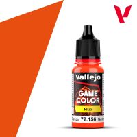 Vallejo Game Color Fluo Fluorescent Orange 18 ml