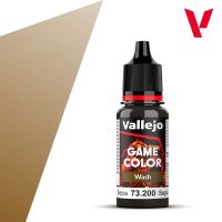 Vallejo Game Color Wash Sepia 18 ml