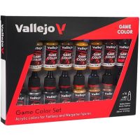 Vallejo Game Color Leather and Metal - Set da 16 Colori
