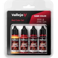 Vallejo Game Color Red Color Set - Set da 4 Colori