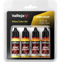 Vallejo Game Color Yellow Color Set - Set da 4 Colori