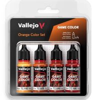 Vallejo Game Color Orange Color Set - Set da 4 Colori