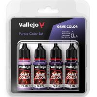 Vallejo Game Color Purple Color Set - Set da 4 Colori