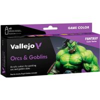 Vallejo Game Color Orcs & Goblins - Set da 8 Colori
