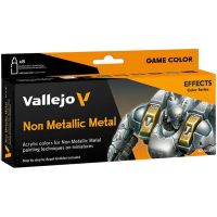 Vallejo Game Color Non Metallic Metal - Set da 8 Colori