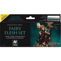 Vallejo Fantasy Pro Fairy Flesh - Set da 8 Colori