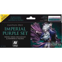 Vallejo Fantasy Pro Imperial Purple - Set da 8 Colori