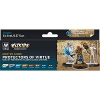 Vallejo Wizkids Protectors of Virtue - Set da 8 Colori