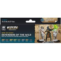 Vallejo Wizkids Defenders of the Wild - Set da 8 Colori