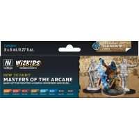 Vallejo Wizkids Masters of the Arcane - Set da 8 Colori