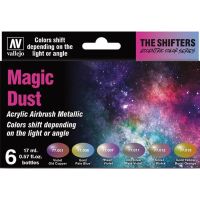 Vallejo The Shifters Magic Dust - Set da 6 Colori